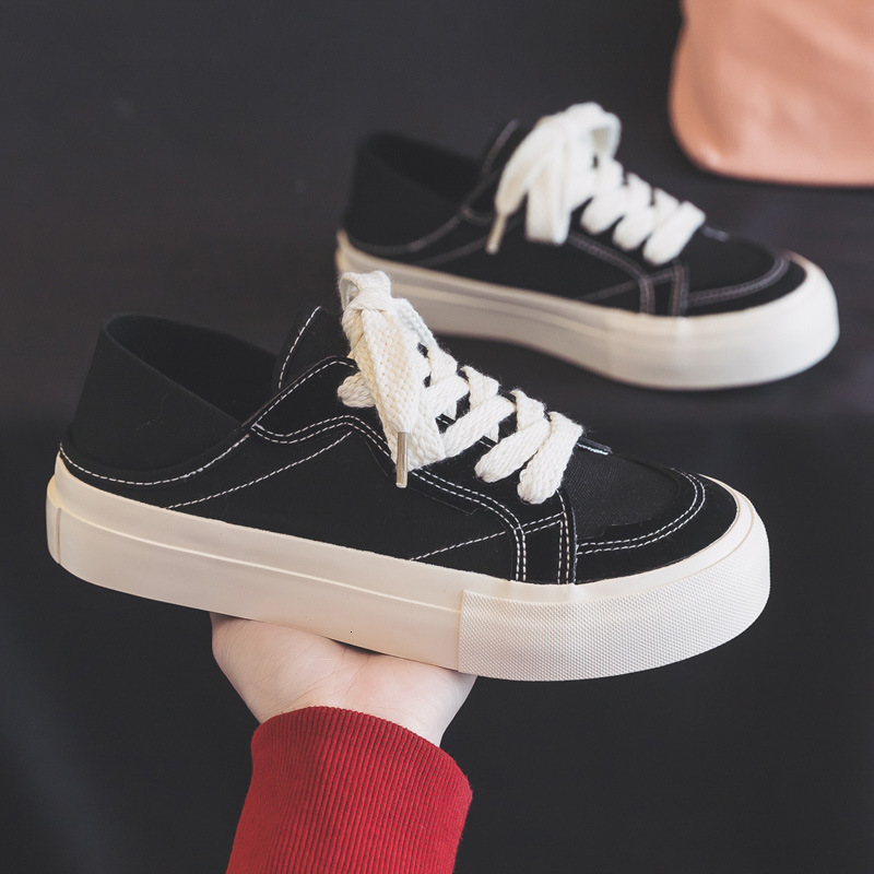 Designer Shoes DDOO Red Half Slippers Two Wear Women's Spring 2025 New Style One Step Lazy Board Cloth Shoes Ball White Shoes