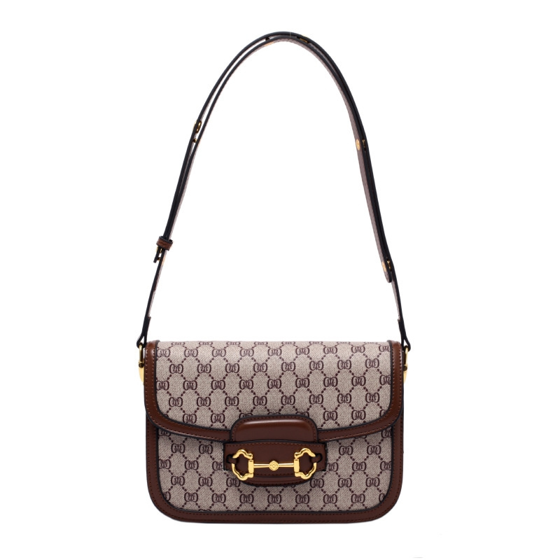 Free shipping 2025 new designer fashionable commuting printed small square women's high-quality crossbody shoulder bag