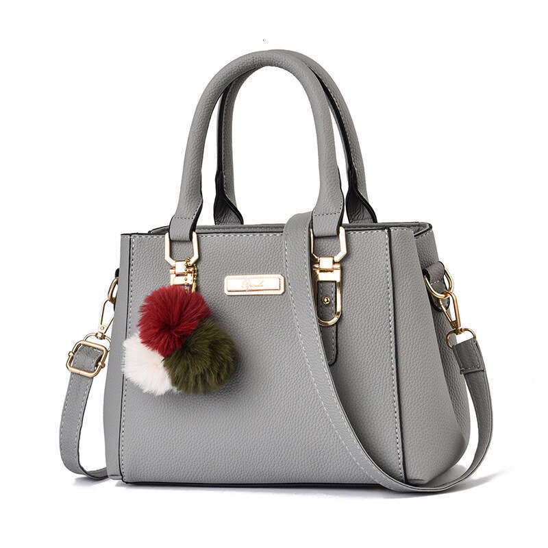 67 2024 new Korean version large capacity fashionable handbag, simple and practical, light luxury shoulder bag, crossbody bag