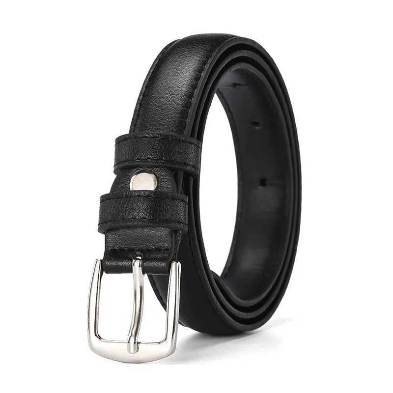 New Business and Leisure Mens Alloy Square Pin Buckle with Mens Famous Brand Luxury Design Pu Leather Jeans with Mens W250326