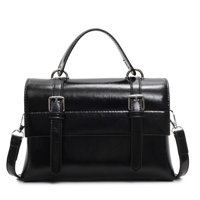 free shipping College wind large capacity handbag female early spring new solid color shoulder bag texture