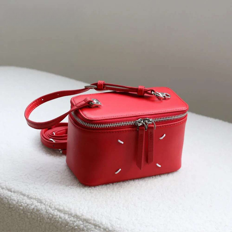 Relwaver Shoulder Bag Genuine Leather Handbag 2025 Spring Summer Sheep Skin Box Fashion Versatile Crossbody Bags For Women
