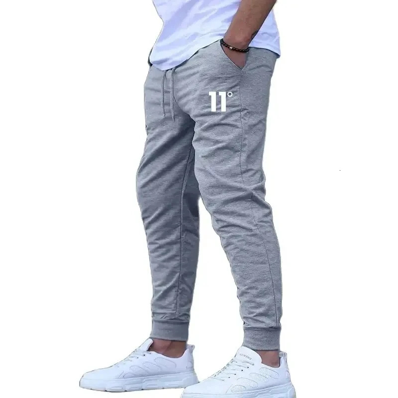 Mens casual slim fit sportswear mens fitness jogging pants sports summer print 250326
