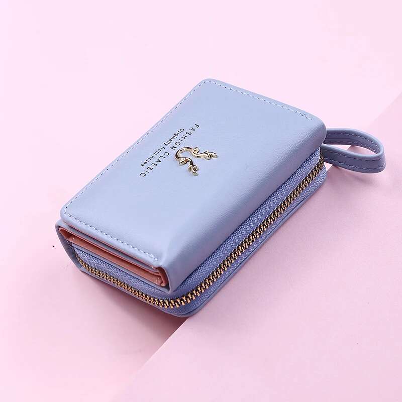 Short Small Women's Designer Wallet PU Leather Mini Handbag