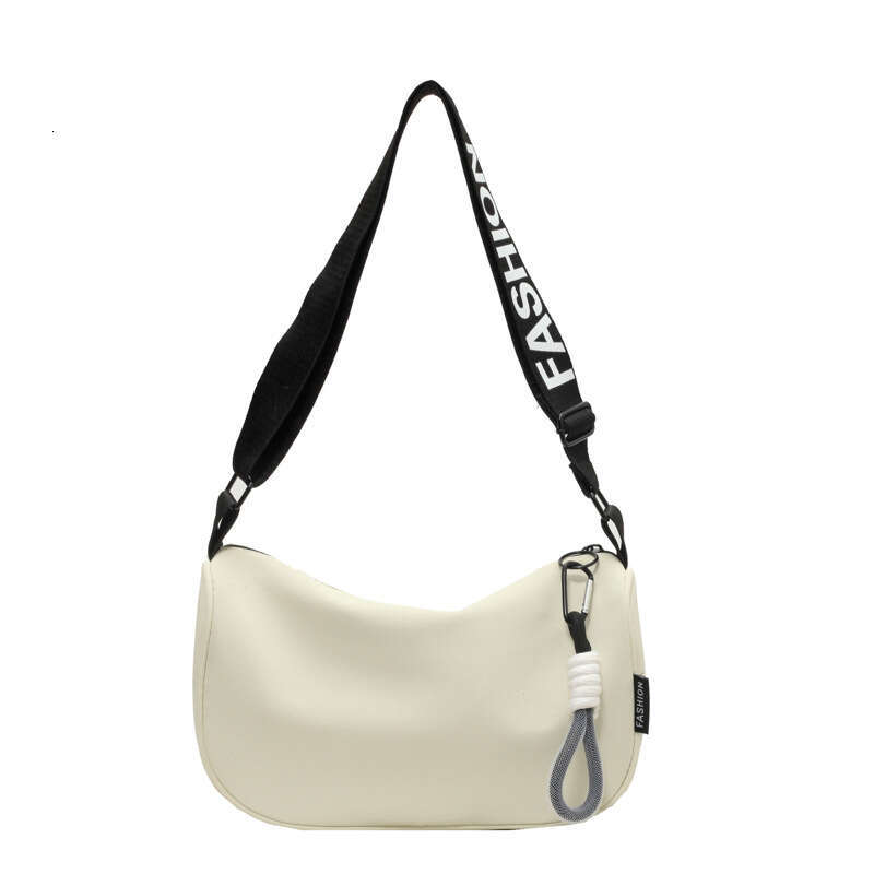 2d Waterproof Oxford cloth large capacity dumpling with crossbody for female niche new versatile casual sports style shoulder bag trend