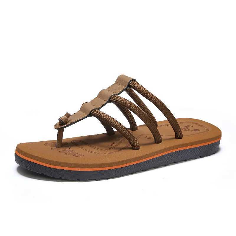 Summer New Flip Mens N-Slip Exterior Eva Slippers Mens Casual Beach Cool SlippersXJ250326