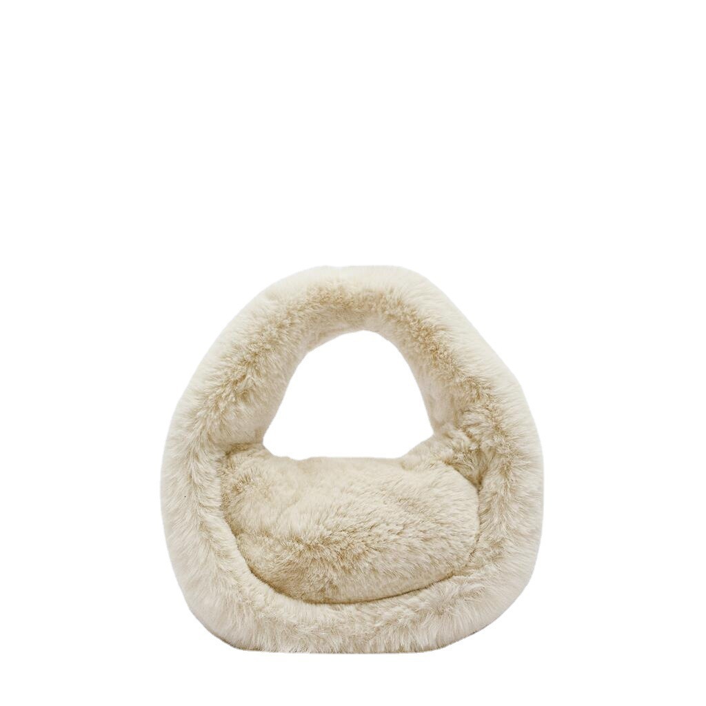 summer Women S Bag Autumn Winter New Product Crossbody Versatile Plush Handbag Artificial Fur Solid Color