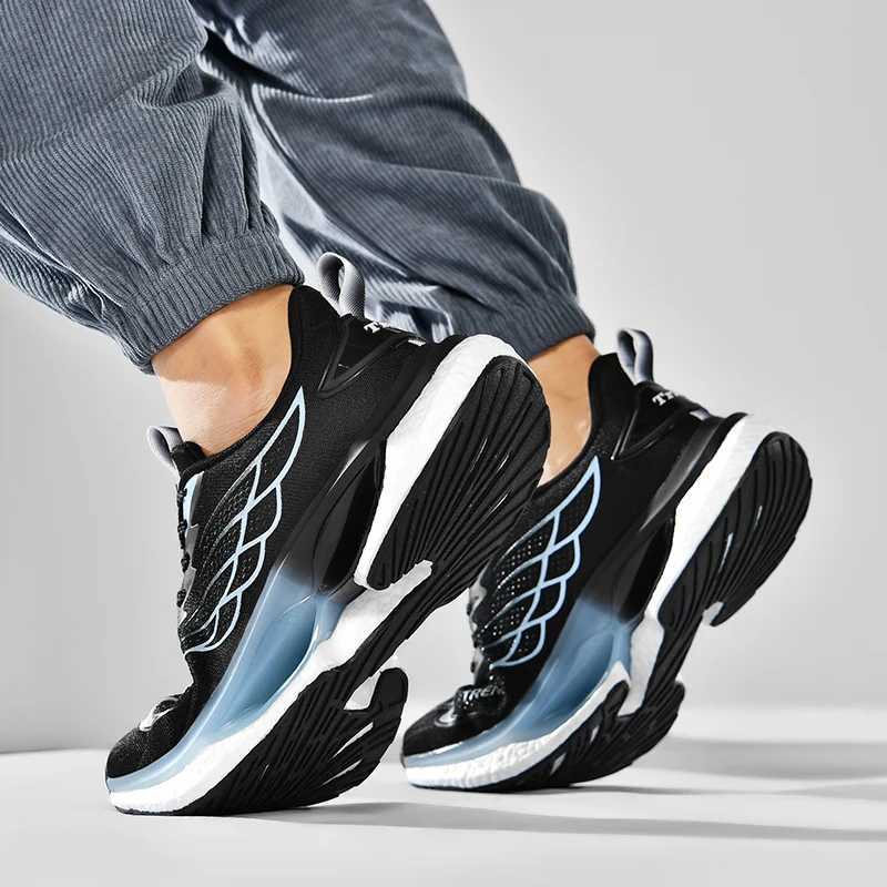 Mens Shoes Sport Running Shoes Sneakers for Men Cfortable Athletic Training Footwear Mesh Black Walking Shoes Big Size 44 45C250325