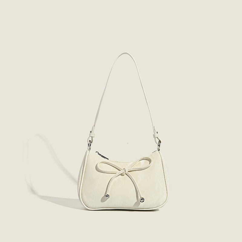 2025 New Fashion High Texture Delicate Bow Underarm Bag Women's Fashion All Shoulder Crossbody Handbag Designer Bag