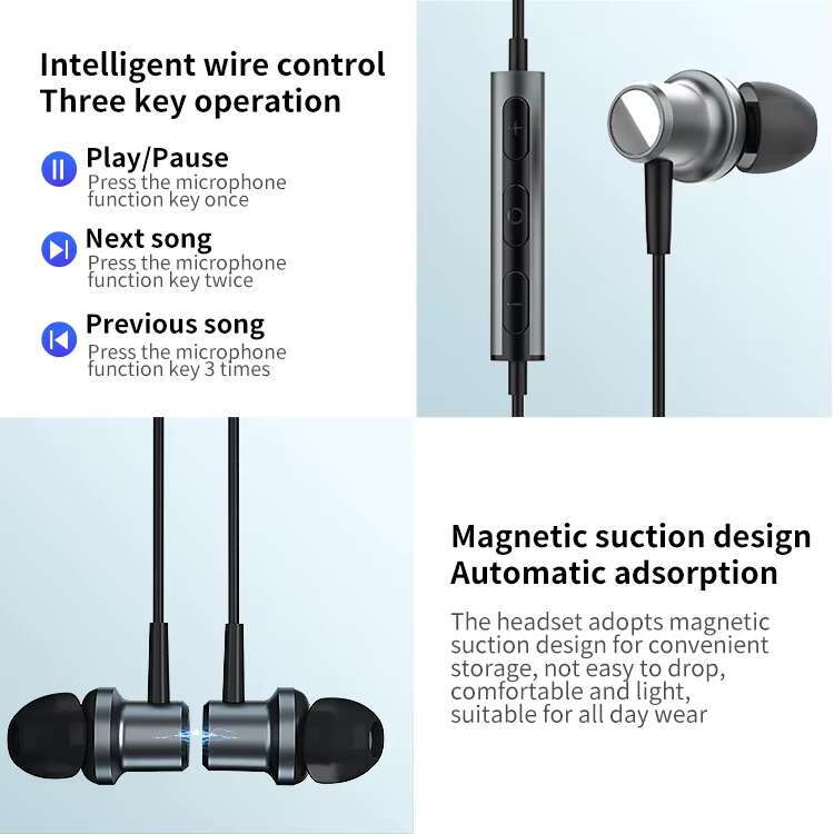 3.5mm wired earphones, gaming in ear hands-free earbuds