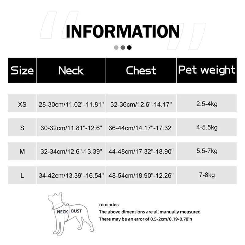 Comfortable plain weave dog harness with stylish polyester pet vest suitable for small to medium-sized dogs for outdoor walks and activities X250326