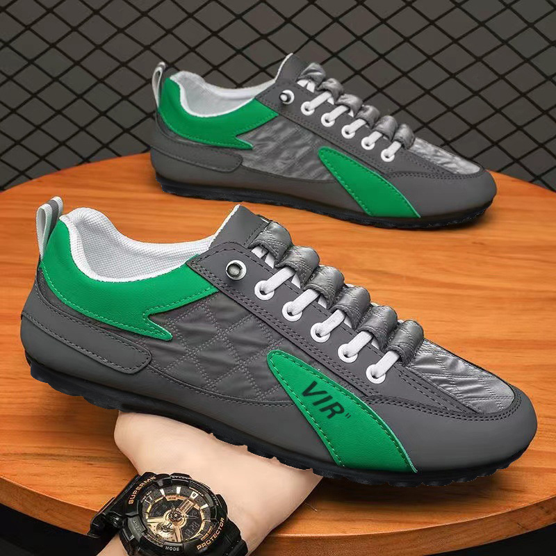 designer shoes 2025 Men's trendy casual all-match breathable slip-on soft-soled running shoes Forrest Gump style for summer