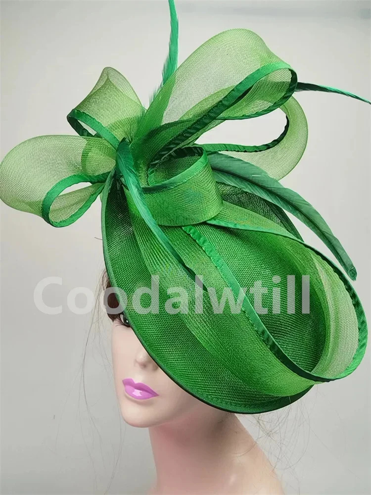 Mesh Fascinator Headpiece Women Formal Event Derby Headpiece Ladies Eleagnt Mariage Millinery Cap Fashion Wedding Fascinator Hat250318