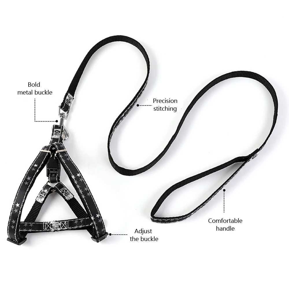 Pet Dog Strap Set Adjustable Tank Top Strap Soft Cushioned Safety Belt Suitable for Small and Medium sized Dogs and Puppies Training Walking Running X