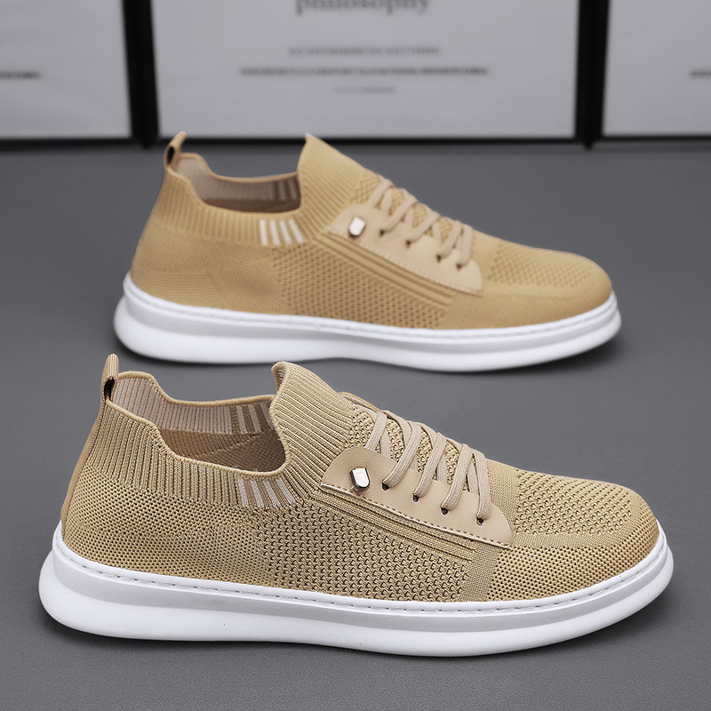 2025S New Trend Designer Shoes For Men In Summer Breathable Men S Thin And One Foot Casual Canvas Board Shoes New Versatile Mesh Trendy Shoes