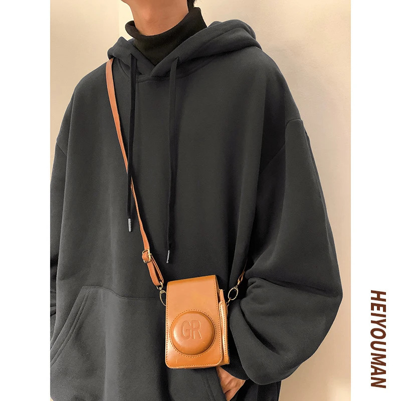 6-Color Spring and Autumn Mens Hoodie Harajuku Fashion Casual Super Large Hoodie Couple Loose Hoodie Sportswear 250324