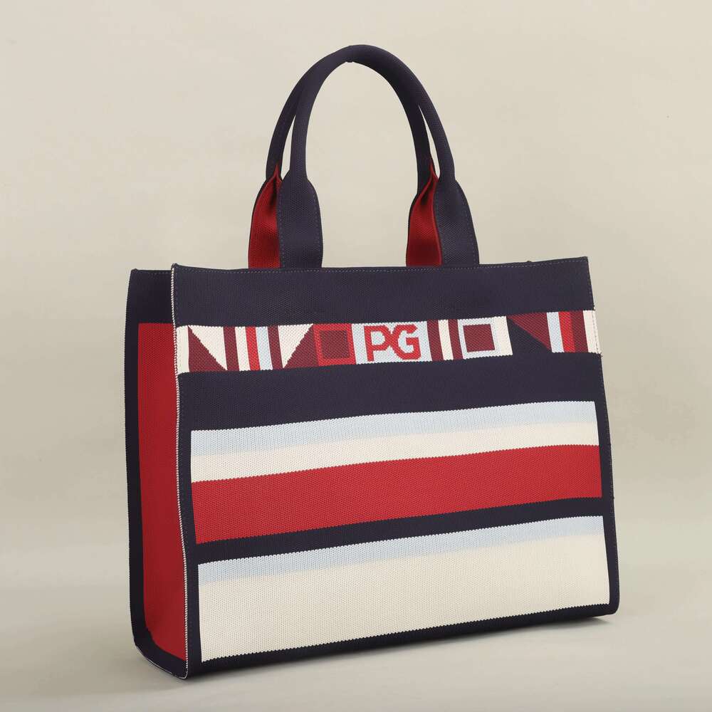 Women's Bags PG PATSY G Unique style design shopping colorful striped handbag fashion shoulder bag