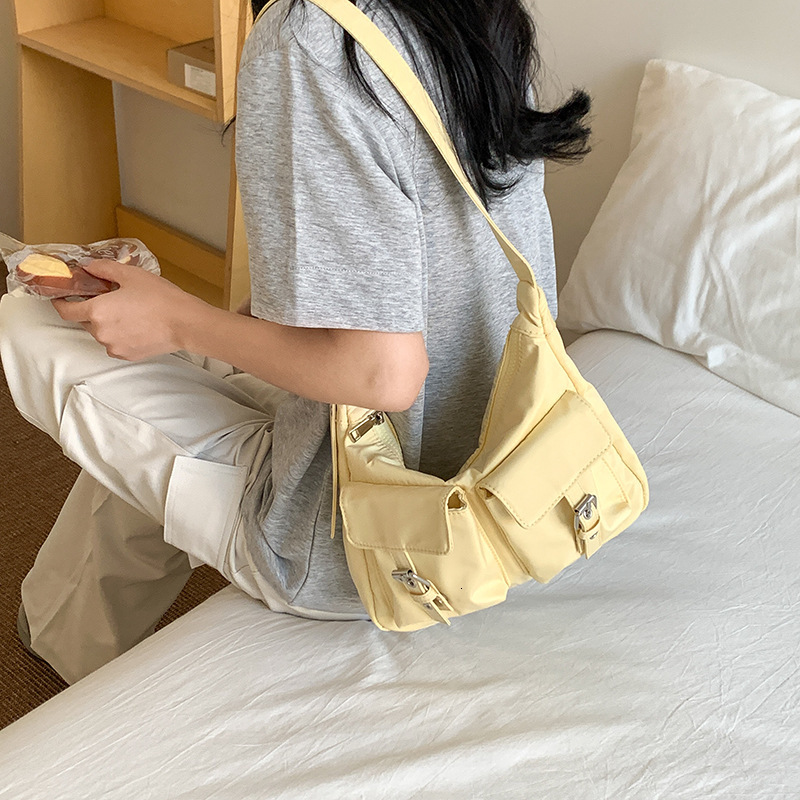 Crossbody Nylon Cloth Bag Fashion Leisure 2025 New Large-capacity Tooling Shoulder Bag Women Designer Bag