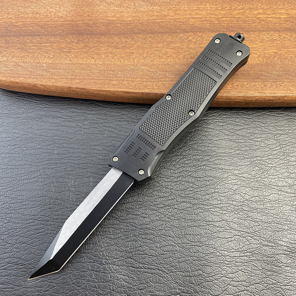 Multi Functional Straight Knife Outdoor Folding Knife Wilderness Survival Self-defense Blade Portable Tactical Knives With Back Clip