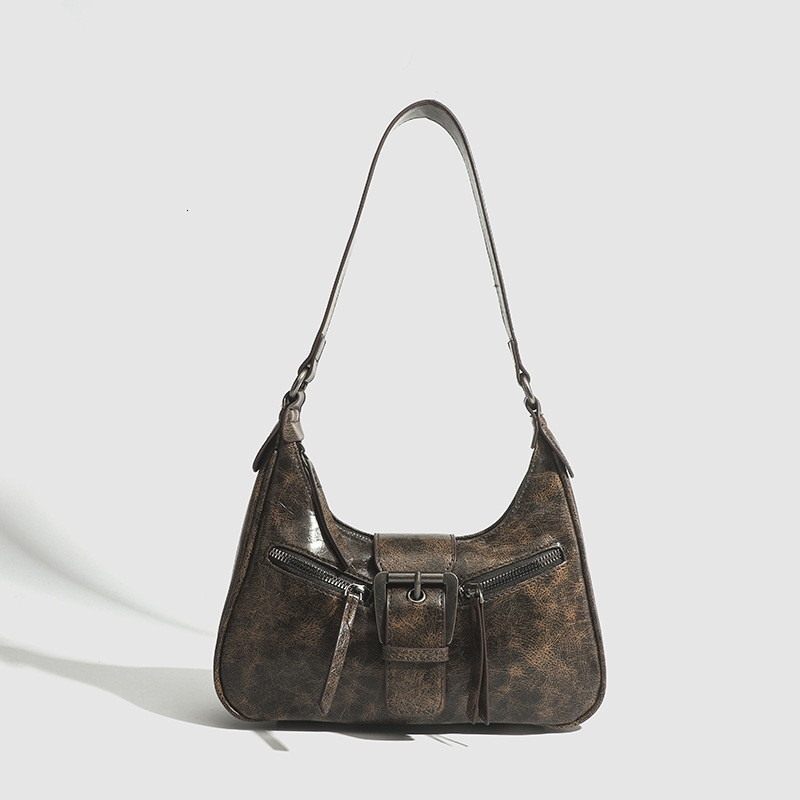 Women's Armpit Bag 2024 New Retro Women's Bag Shoulder Bag Crossbody Bag Crescent Bag Designer Bag