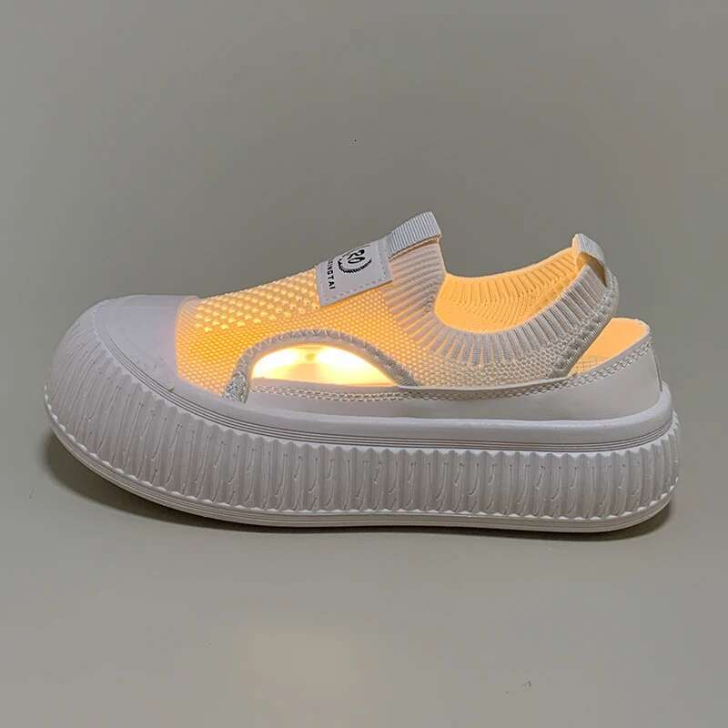 2025 Summer New Women's Hollow Flying Braided Bread Comfortable, Breathable, Non Slip Outdoor Leisure Designer Fashion Sports Shoes
