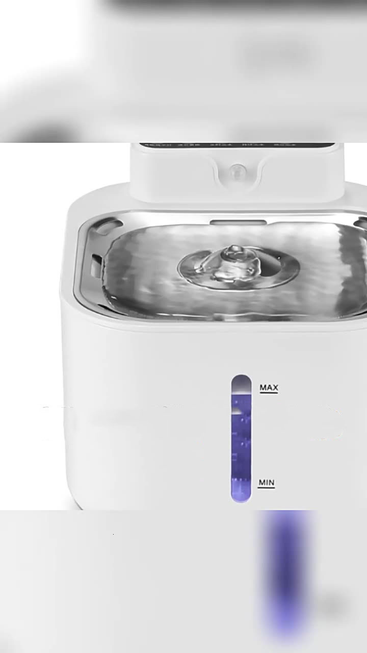 New wireless intelligent pet water dispenser with automatic circulation and flow filtration for cats and dogs