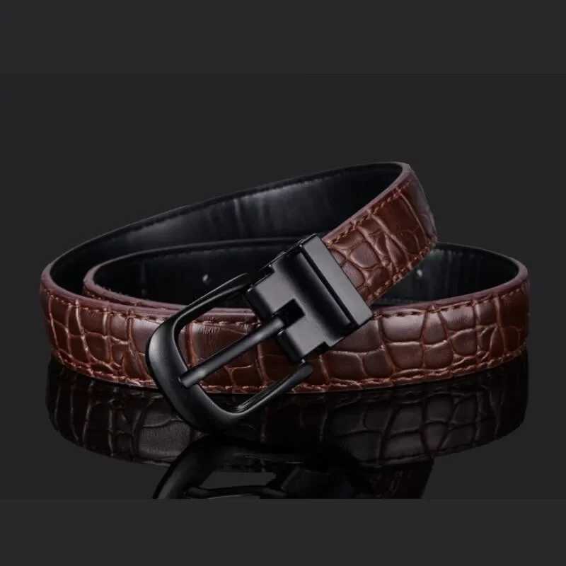 Childrens belt luxury designer alloy pin buckle unisex casual belt boys and girls childrens casual Pu belt jeans belt W250326