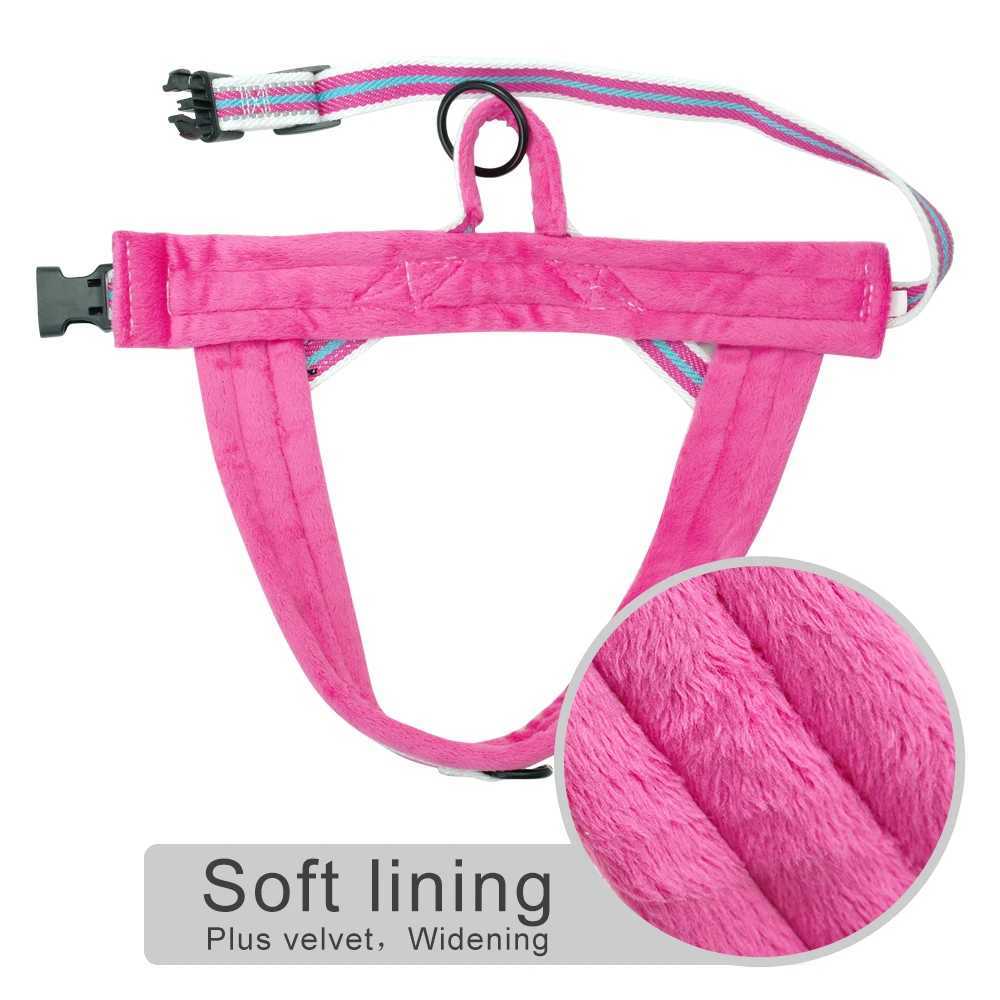 Hot dog harness vest winter dog harness cushion pet training harness adjustable vest small dog bulldog puppy X250326