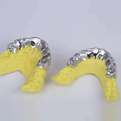 Custom Dental Grills Iced Out Sterling Silver Real Gold Jewelry VVS D Color Moissanite Diamonds Teeth Grillz Moissanite Grill