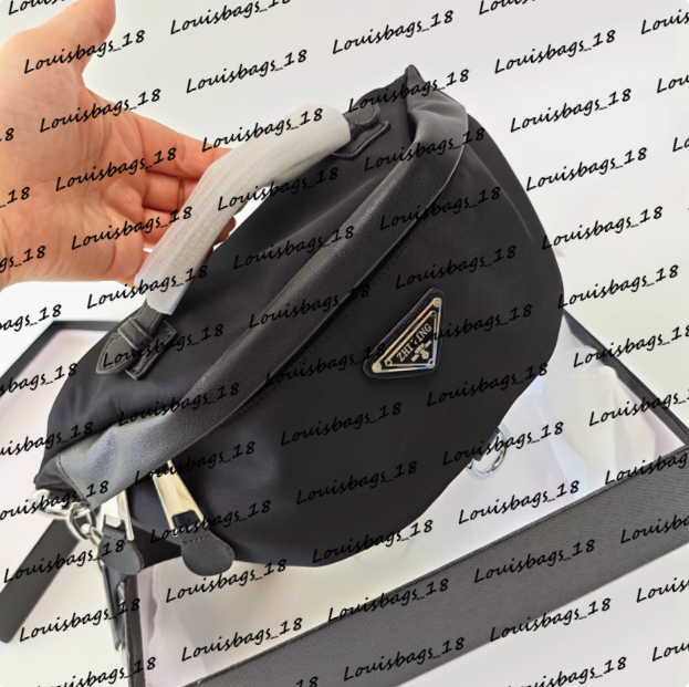 High quality Designer Re-Edition 2005 Nylon bumbag Waist Bags brand Men Bum bag Fanny Pack Women Cross body luxury crossbody shoulder belts bag chest packs