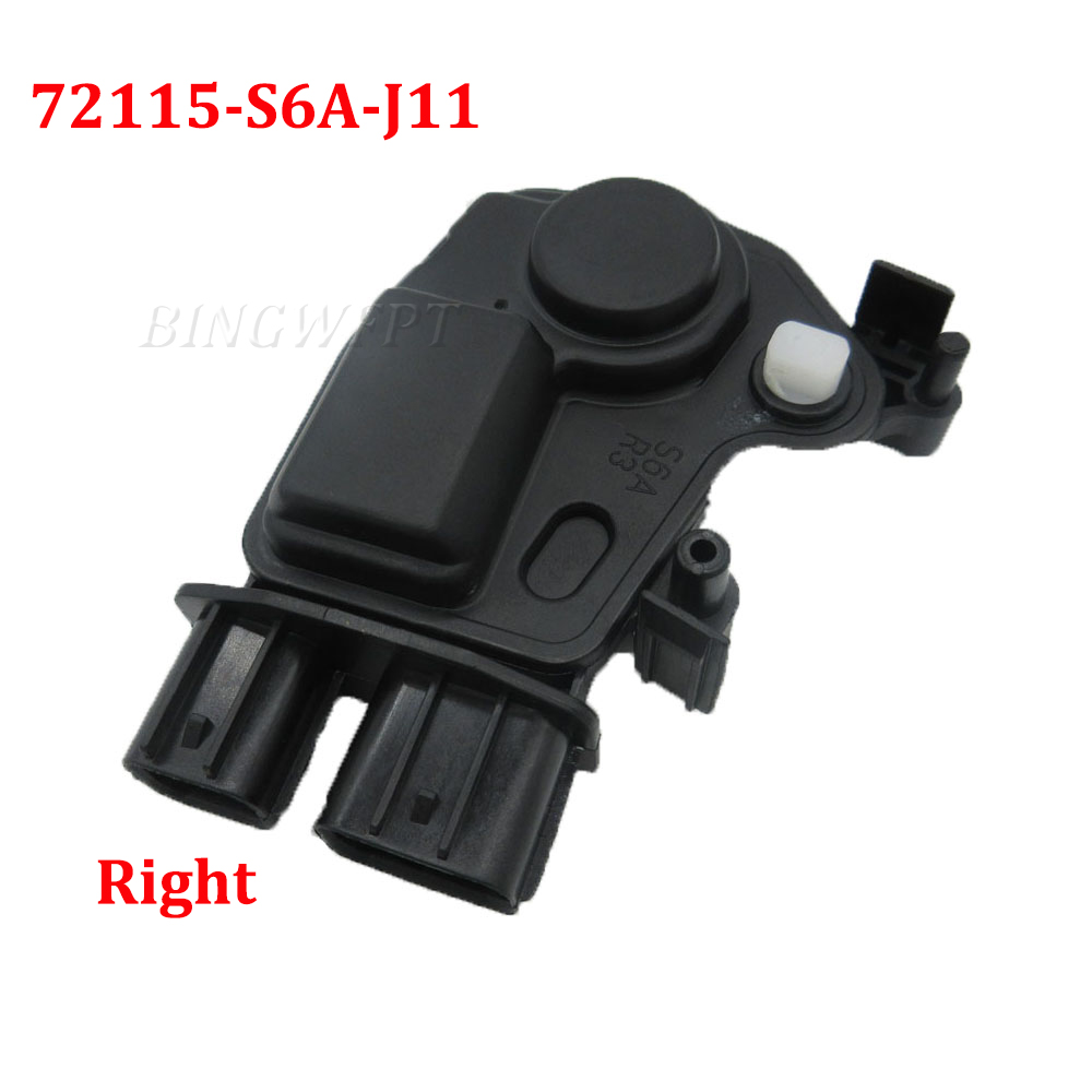 Rear Right & Left Door Lock Actuator 72115-S6A-J11 72155-S6A-J11 For Odyssey Honda Civic CR-V