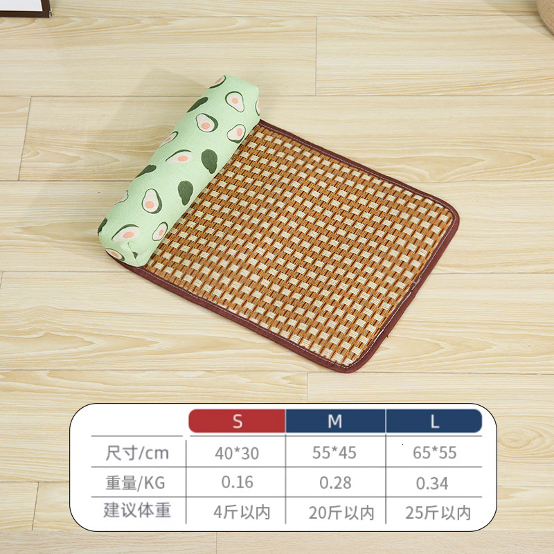 Dog cooling mat, summer sleeping mat, dog mat for sleeping, anti tear bite all season universal dog bed, pet cat floor mat