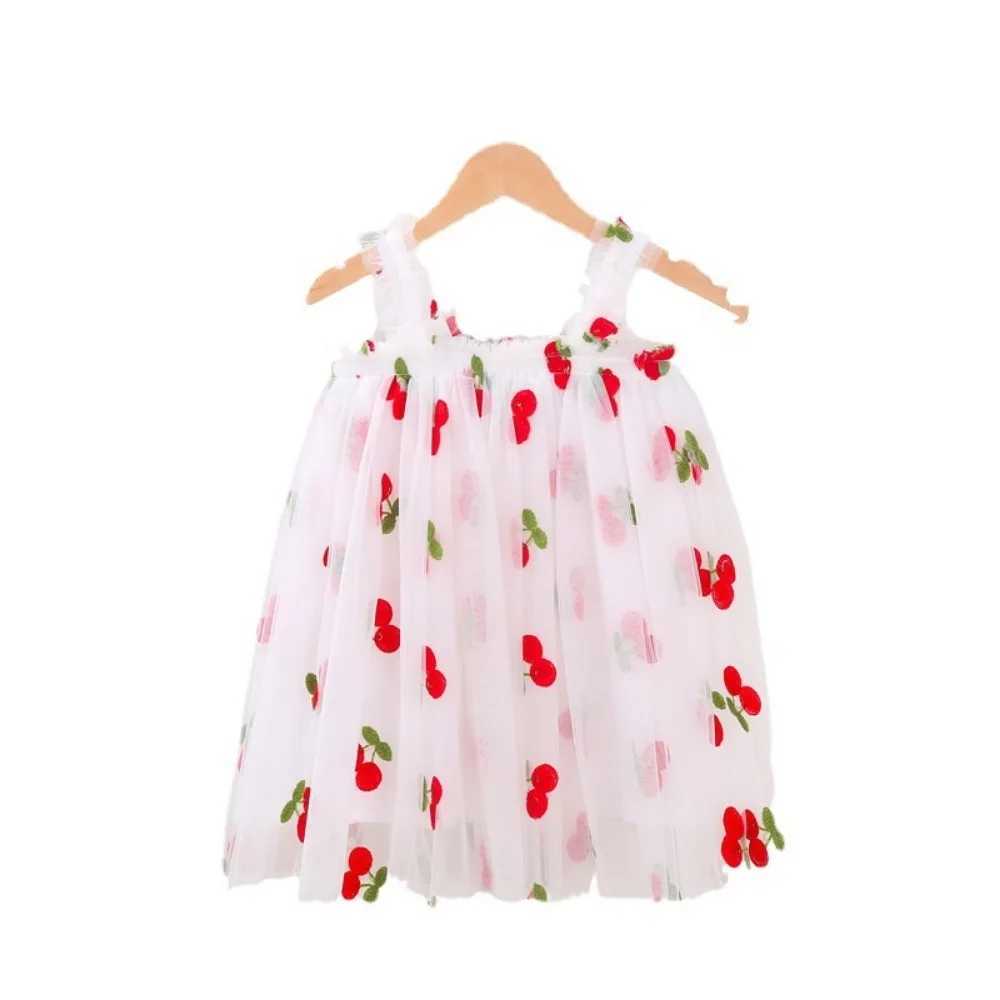 Flower Girls Dresses Childrens Clothing Kids Clothes Summer Fairy For Stage Show Dance Wear Cosplay Costumes Sling Casual W250326