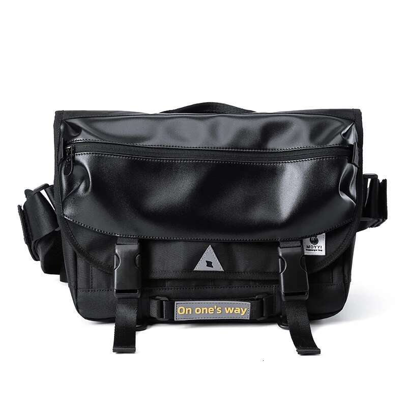 Men Motorcycle Cycg Messenger Bags Waterproof Big Crossbody Shoulder Personalized Hip Hop Street Travel Cross Bag Male