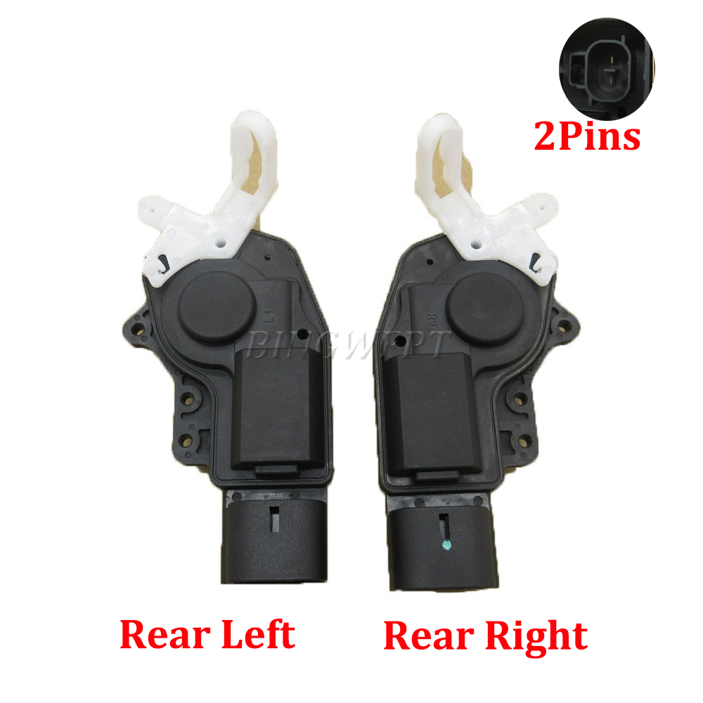 2Pcs Door Lock Actuator Front Rear Left and Right Side 69110-12080 69120-12080 For Toyota Corolla 00-08 Left Driving 69130-12070