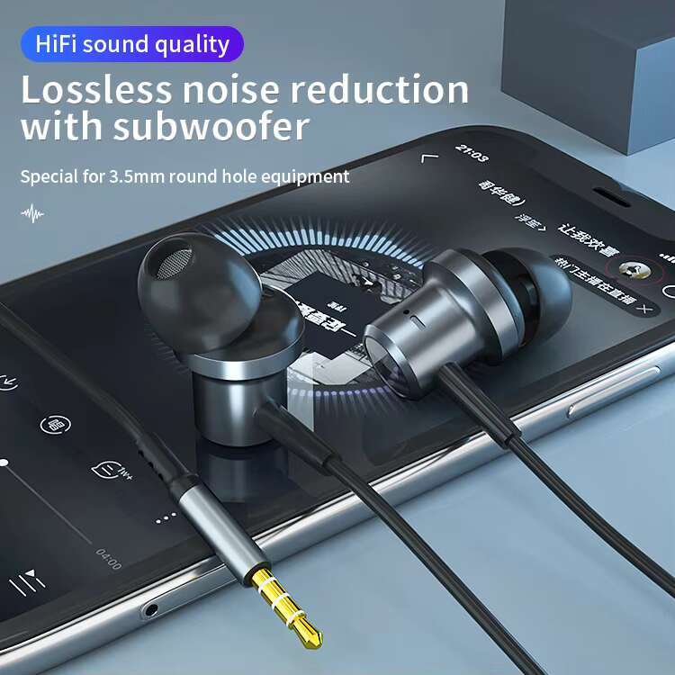 3.5mm wired earphones, gaming in ear hands-free earbuds