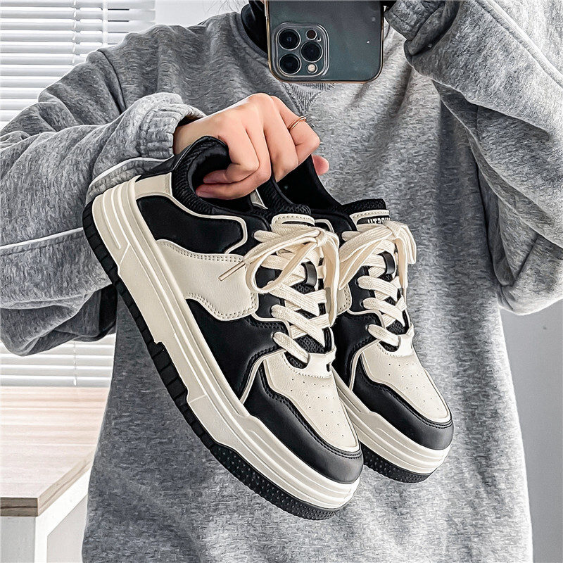 2025S New Trend Designer Summer Network Red Instagram Trend Versatile Small Student Board Men S Thick Sole Sports Shoes