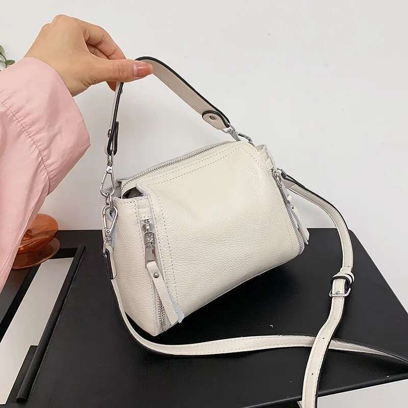 Women's Bags Genuine Leather Handbags Cowhide Women Shoulder Fashion Ladies Messenger Bags High Quality Female Tote bag