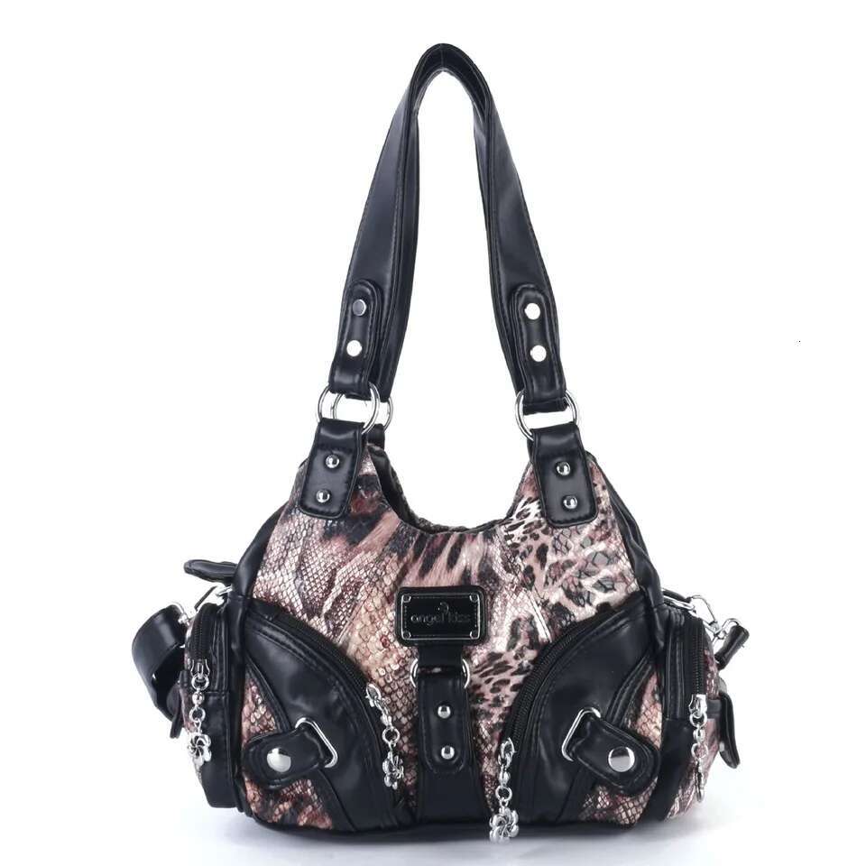 Angelkiss Women Handbags Soft Tote Small Top-Handle Fashion Satchel Multi-Pockets Crossbody Shoulder Bag Hobos Phone Pack