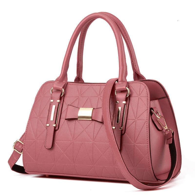 Butterfly Knot Women's 2025 New Fashionable Embossed Handheld Large Capacity Shoulder Bag