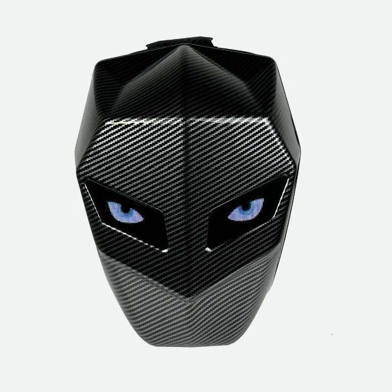 Rider LED Backpack Light Bluetooth Carbon Fiber School Bags Hardshell Motorcycle Riding Full Helmet Backpacks Rugzak