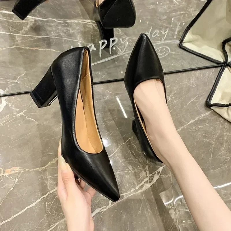 Women High Heeled Sandals Summer Pointed Toe Shallow Mouth Wedding Women Party High Heeled Sandals Zapatos De Mujer 250325