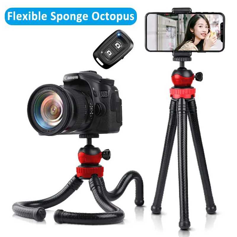 Mobile phone tripod flexible sponge octopus mini tripod tripod holderXJ250326