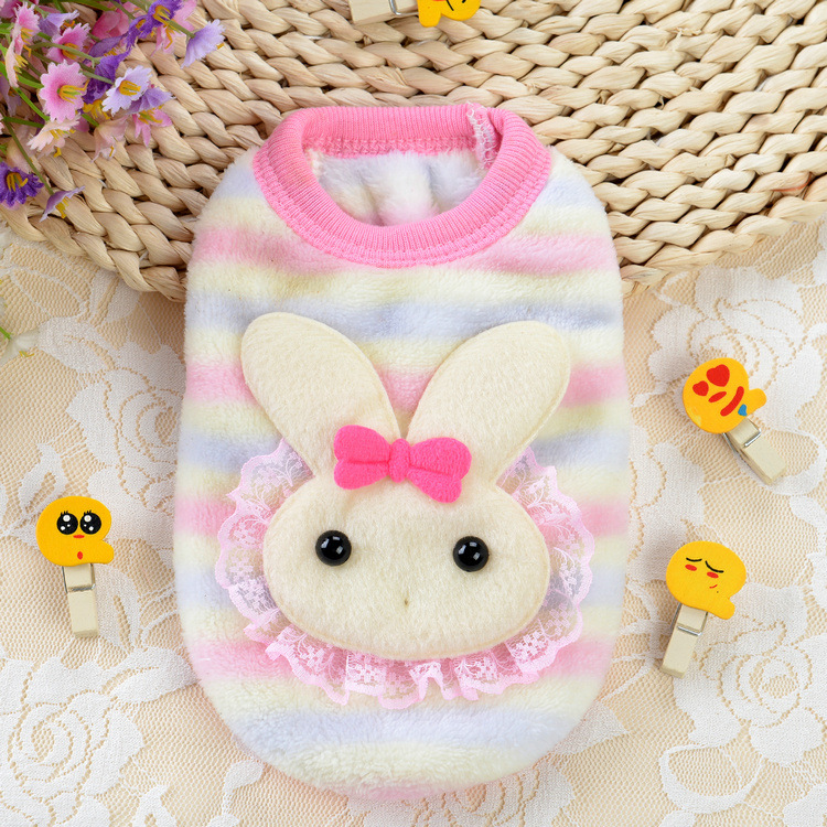 Cartoon Dog Sweater for Small Dog, Dog Clothes for Puppy Dogs Girl Boy, Ultra Soft and Warm Flannel Puppy Sweater Dog Coat for Winter, Multiple Styles