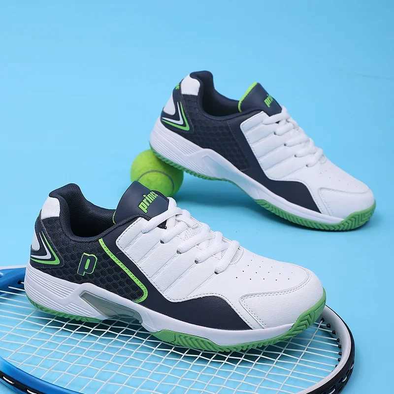 Professional Men Wen Leather Badminton shoes Couple Anti-Slip Training Sneaker Lightweight Tennis Shoes Volleyball sport shoesC250325