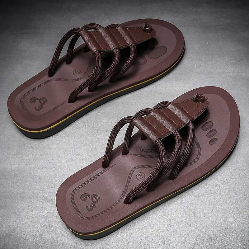 Summer New Flip Mens N-Slip Exterior Eva Slippers Mens Casual Beach Cool SlippersXJ250326