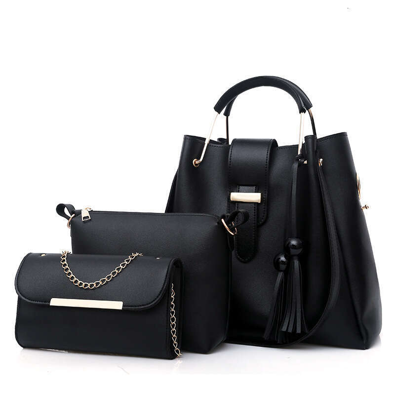 Trendy Crossbody One Shoulder Versatile Handbag Women's Fashion Tote Multi piece Set Simple Mother and Child Bag