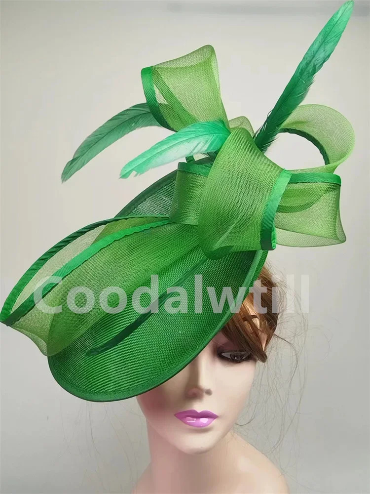 Mesh Fascinator Headpiece Women Formal Event Derby Headpiece Ladies Eleagnt Mariage Millinery Cap Fashion Wedding Fascinator Hat250318