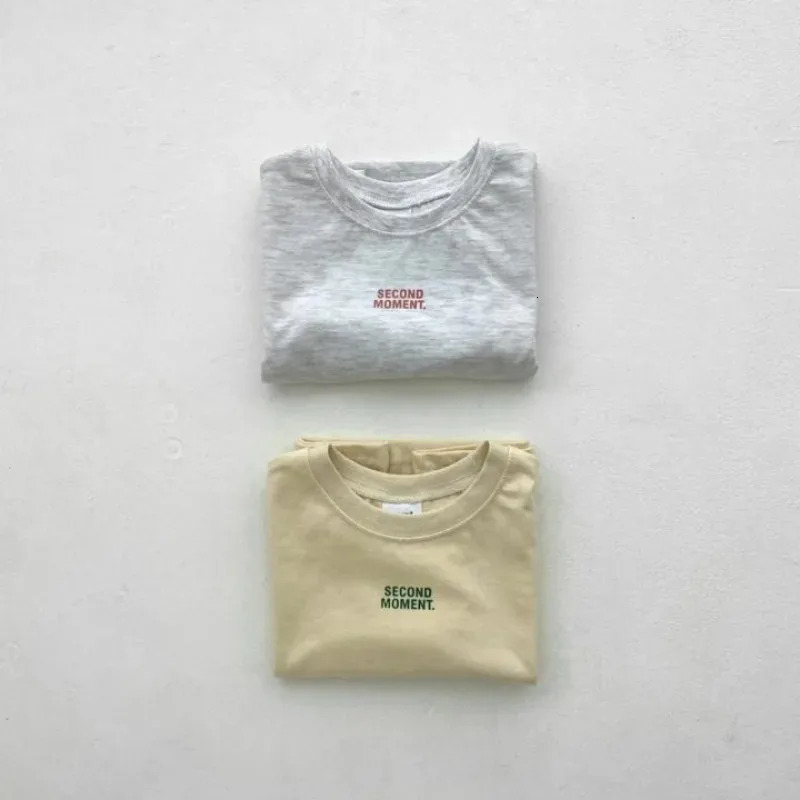 Summer Kids Clothes Set T-ShirtShorts Casual Outdoor Letters Print Suit Cotton Soft Breathable Two-Piece Kid Casual Tracksuits 250326