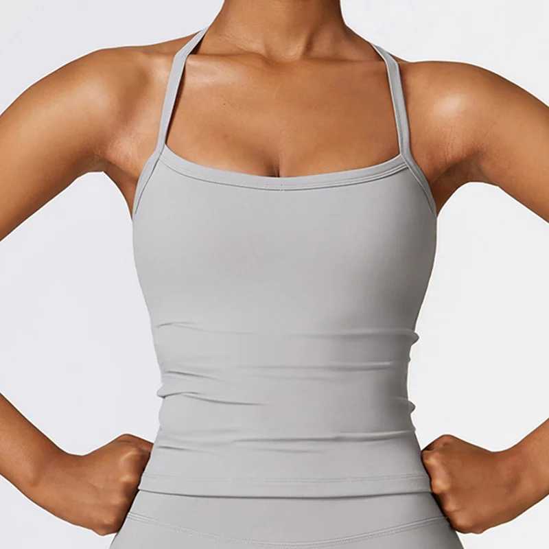 Fitness yoga tops open back gym vests sweatshirts push up running sleeveless sportswear womens sportswear top yoga shirts W250326